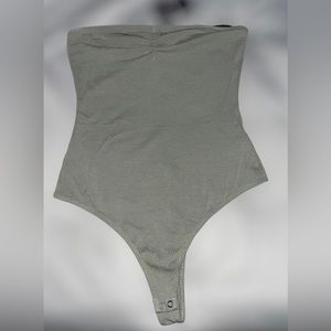 Olive Strapless Bodysuit